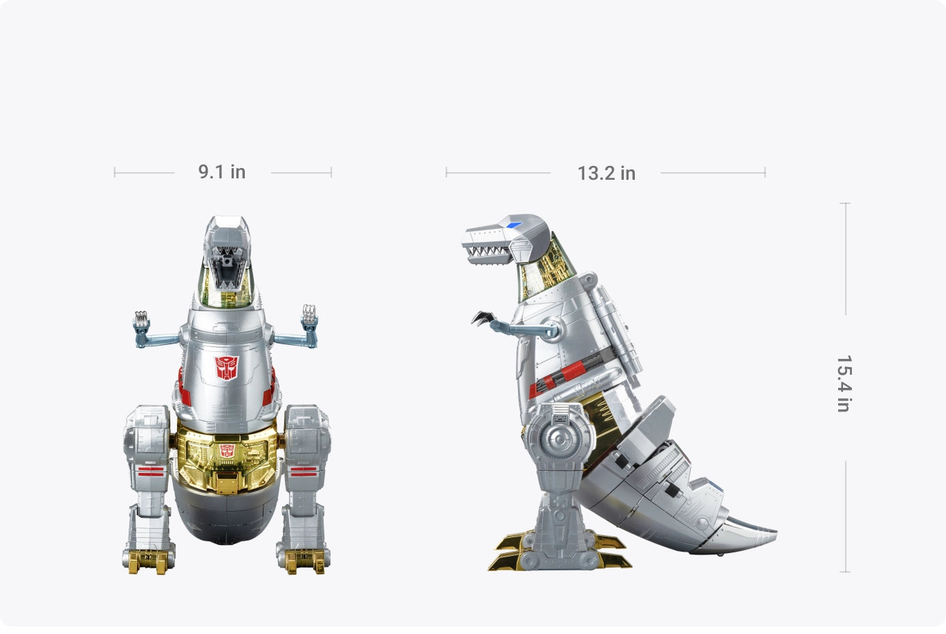 Robosen Transformers Grimlock Flagship Collector's Edition Auto-Converting Robot Figure
