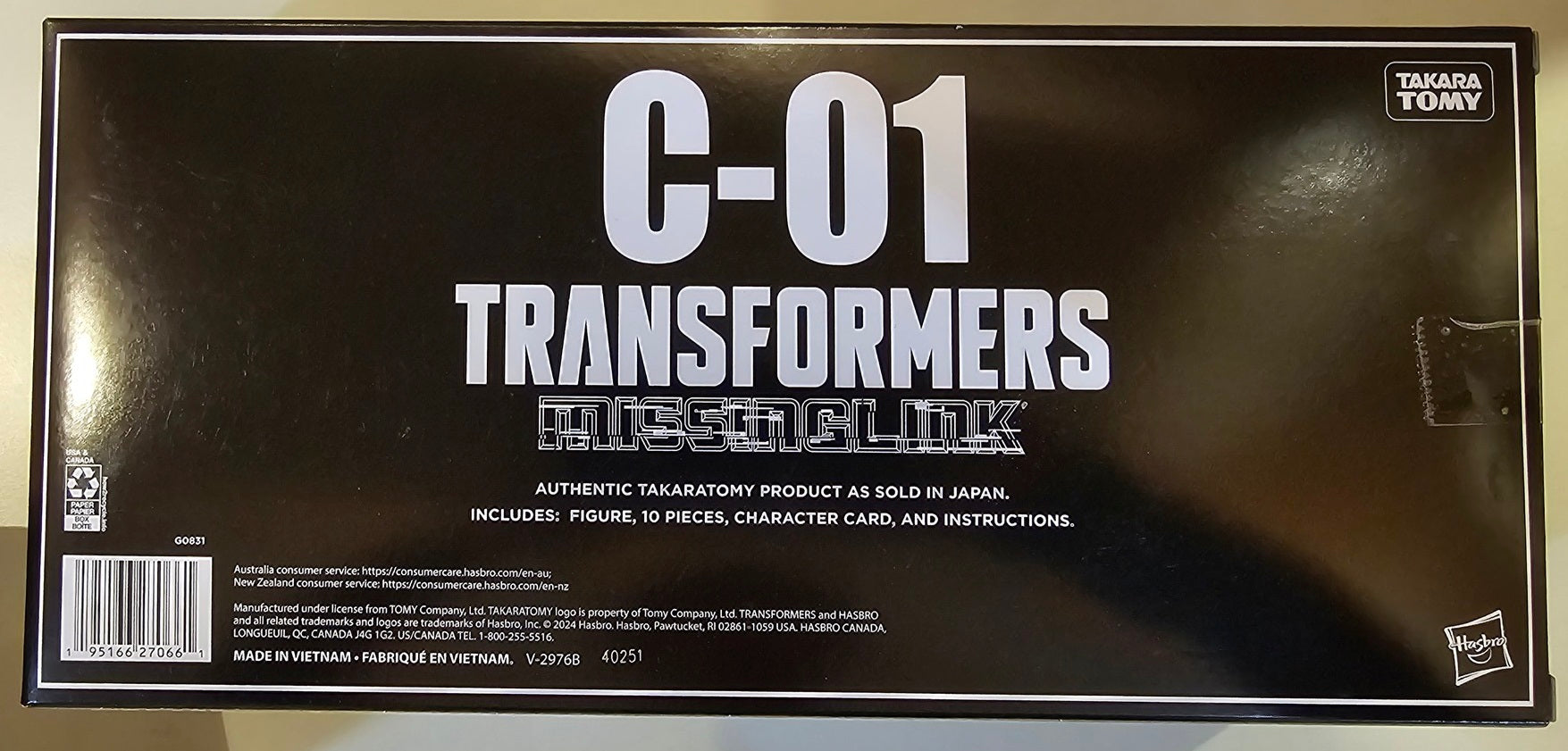 Transformers Missing Link C-01 Optimus Prime (Convoy) Action Figure