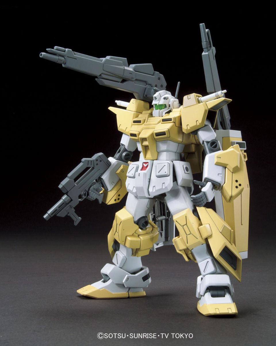 Gundam 1/144 HGBF #019 RGM-237C Powered GM Cardigan Model Kit