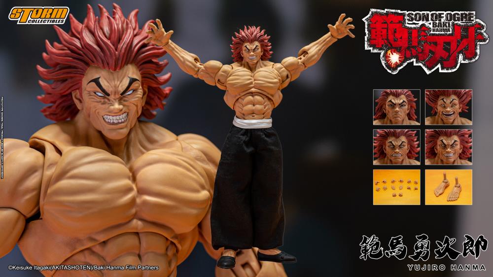 Storm Toys Baki Hanma 1/12 7 Action Figure Collectibles Official New In  Stock