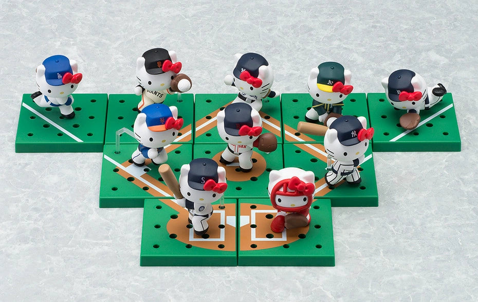 Nendoroid Plus Major League Baseball Hello Kitty MLB (Sealed Box of 10) Trading Figures