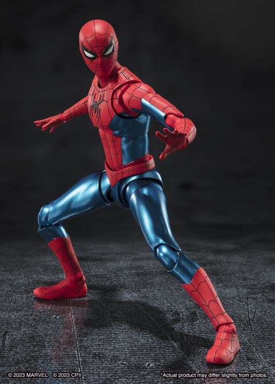 S.H. Figuarts Spider-Man: No Way Home Spiderman (New Red and Blue Suit) Action Figure