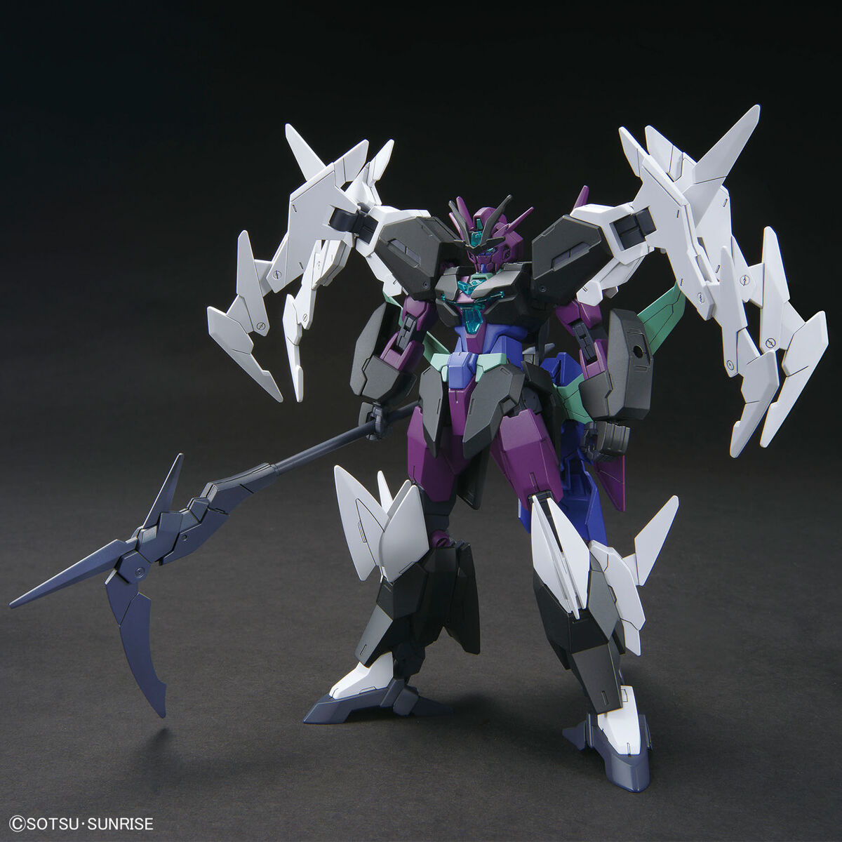 Gundam 1/144 HGBM #06 PFF-X7II+/P9 Plutine Gundam Model Kit