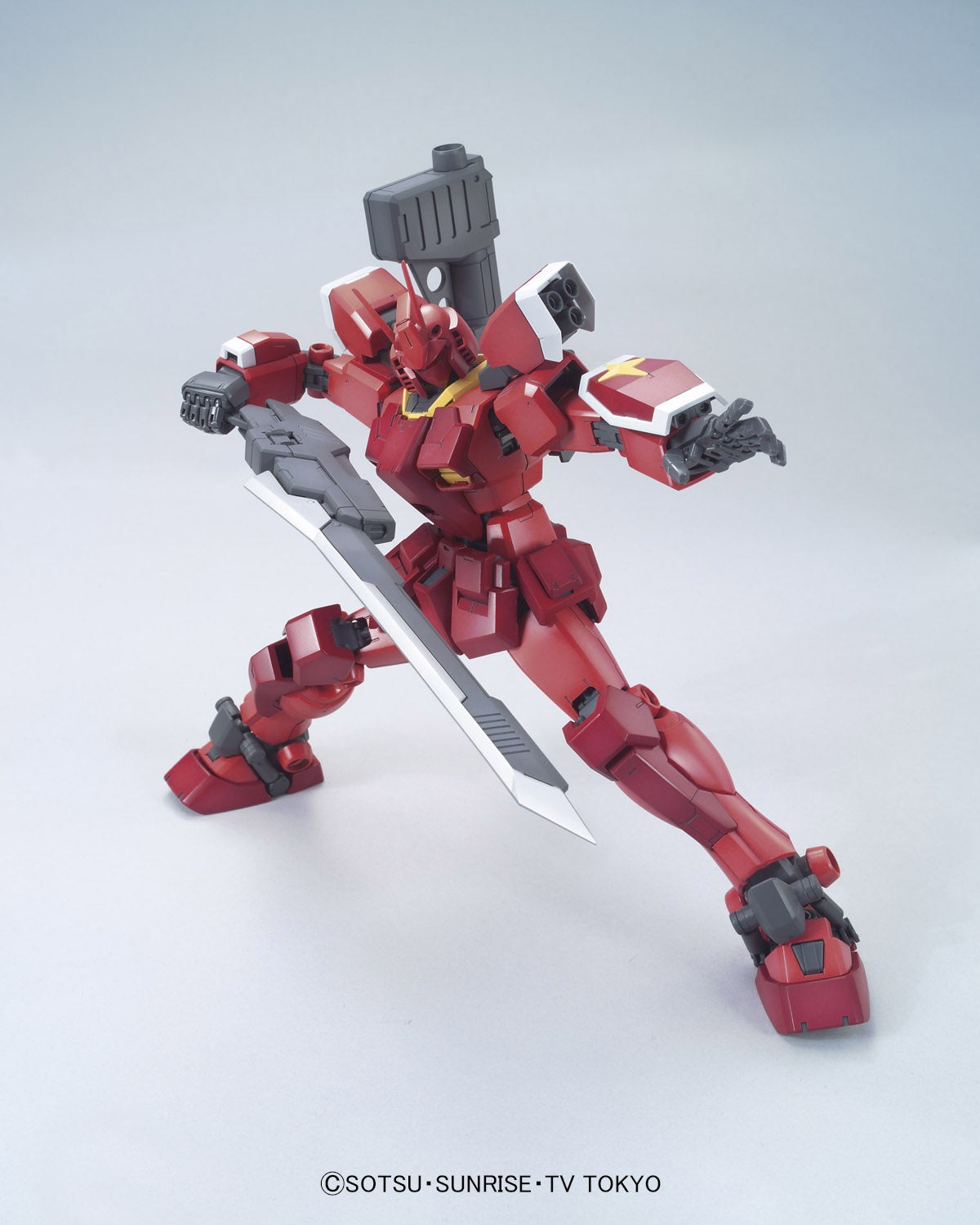 Gundam 1/100 MG Build Fighters Try PF-78-3A Gundam Amazing Red Warrior Model Kit