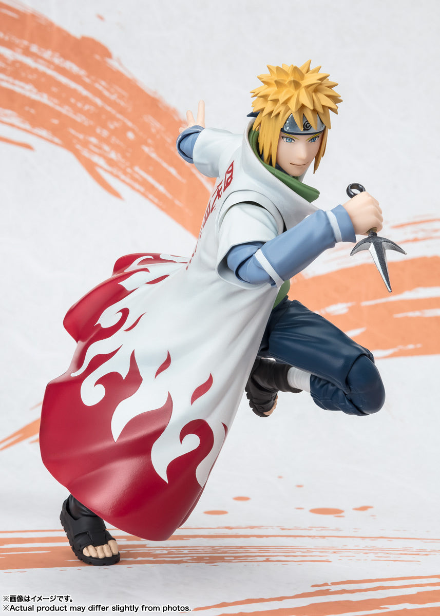 S.H. Figuarts Naruto Shippuden Minato Namikaze (NARUTOP99 Edition) Action Figure