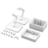 Gundam Action Base 7 & Option Box 1 (White) Stand Model Kit