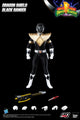 ThreeZero FigZero 1/6 Mighty Morphin Power Rangers Dragon Shield Black Ranger Sixth Scale Figure