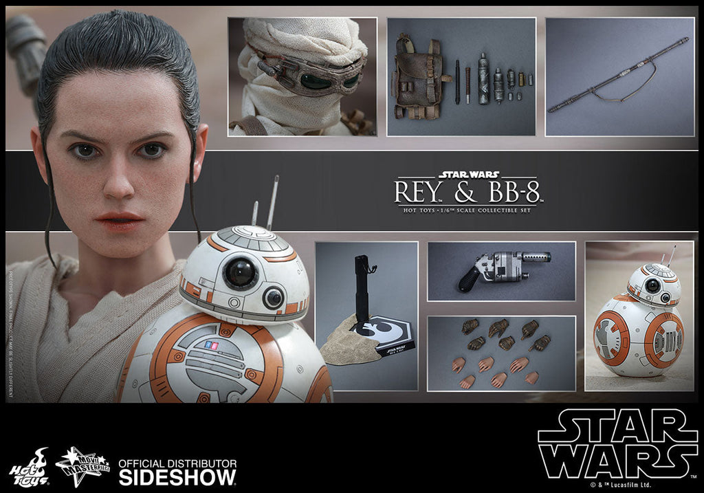 Hot Toys Star Wars Episode VIII The Last Jedi Rey 1:6 Scale Figure