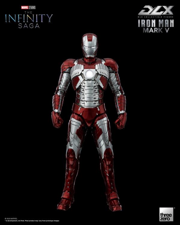 ThreeZero 1/12 Avengers: The Infinity Saga Iron Man Mark V 5 DLX Action Figure