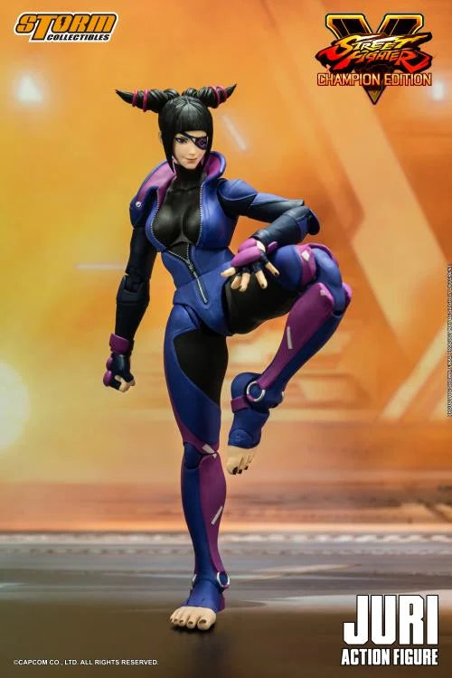 Storm Collectibles 1/12 Street Fighter V: Champion Edition Juri Han Action Figure