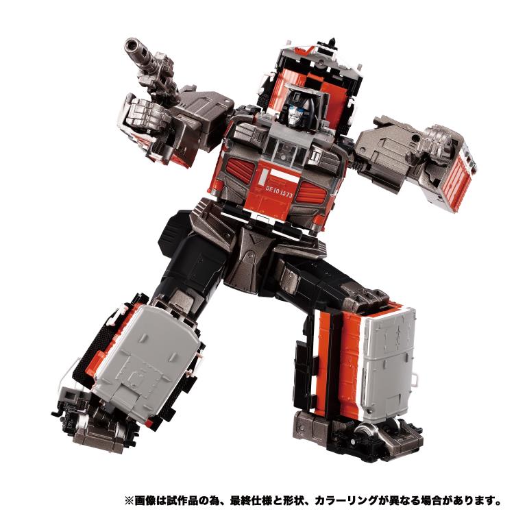 Transformers Masterpiece G MPG-06 Trainbot Kaen Heavy Maneuver Fighter (Raiden Combiner) Action Figure
