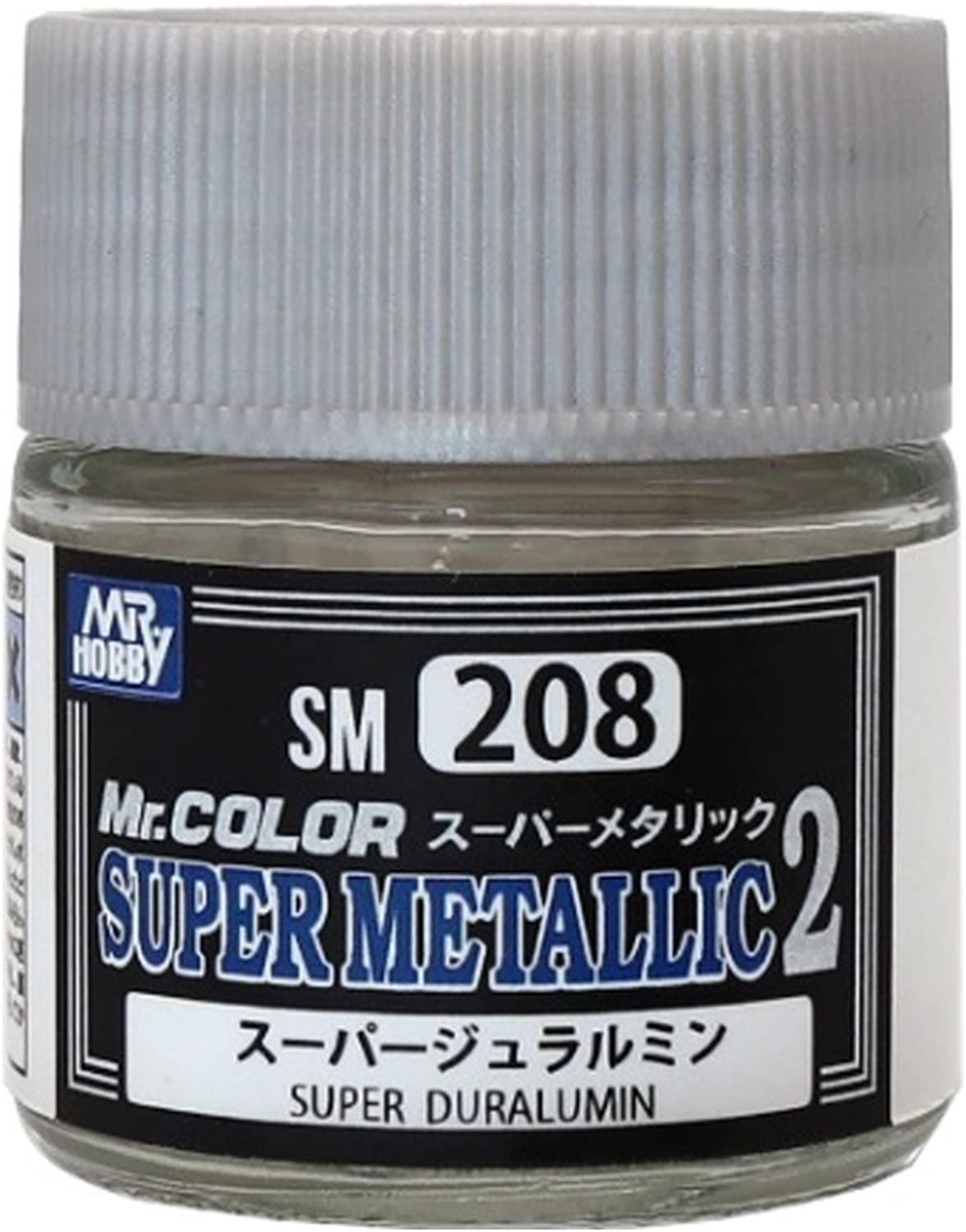 Mr. Hobby Mr. Color Super Metallic SM208 Super Duralumin 10ml Bottle