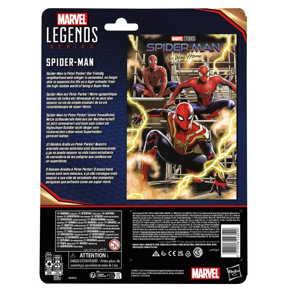 Marvel Legends Spider-Man No Way Home Tom Holland Action Figure