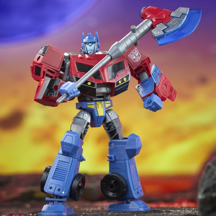 Transformers Generations Legacy United Voyager Class Animated Universe Optimus Prime Action Figure
