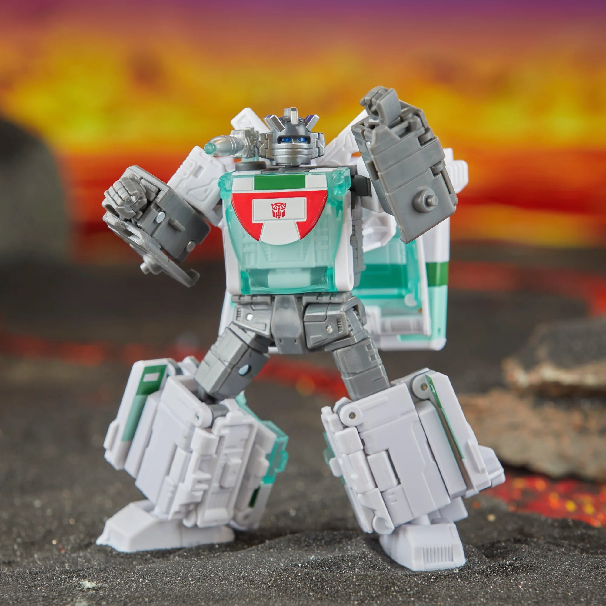 Transformers Generations Legacy United Voyager Class Origin Wheeljack Action Figure