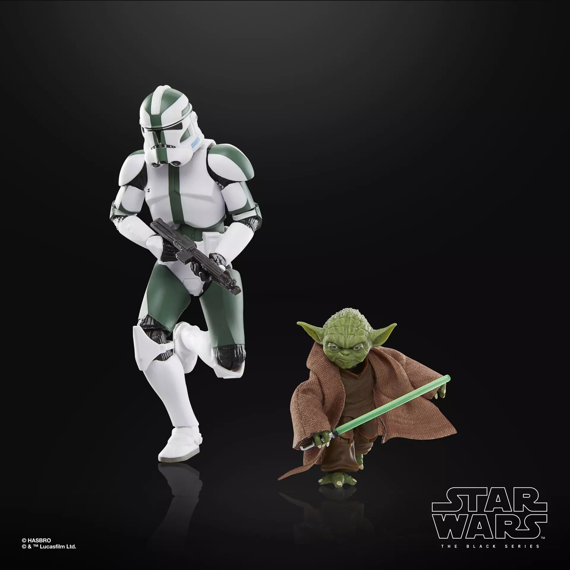 Hasbro Star Wars Black Series The Clone Wars Yoda Clone Commander Gr