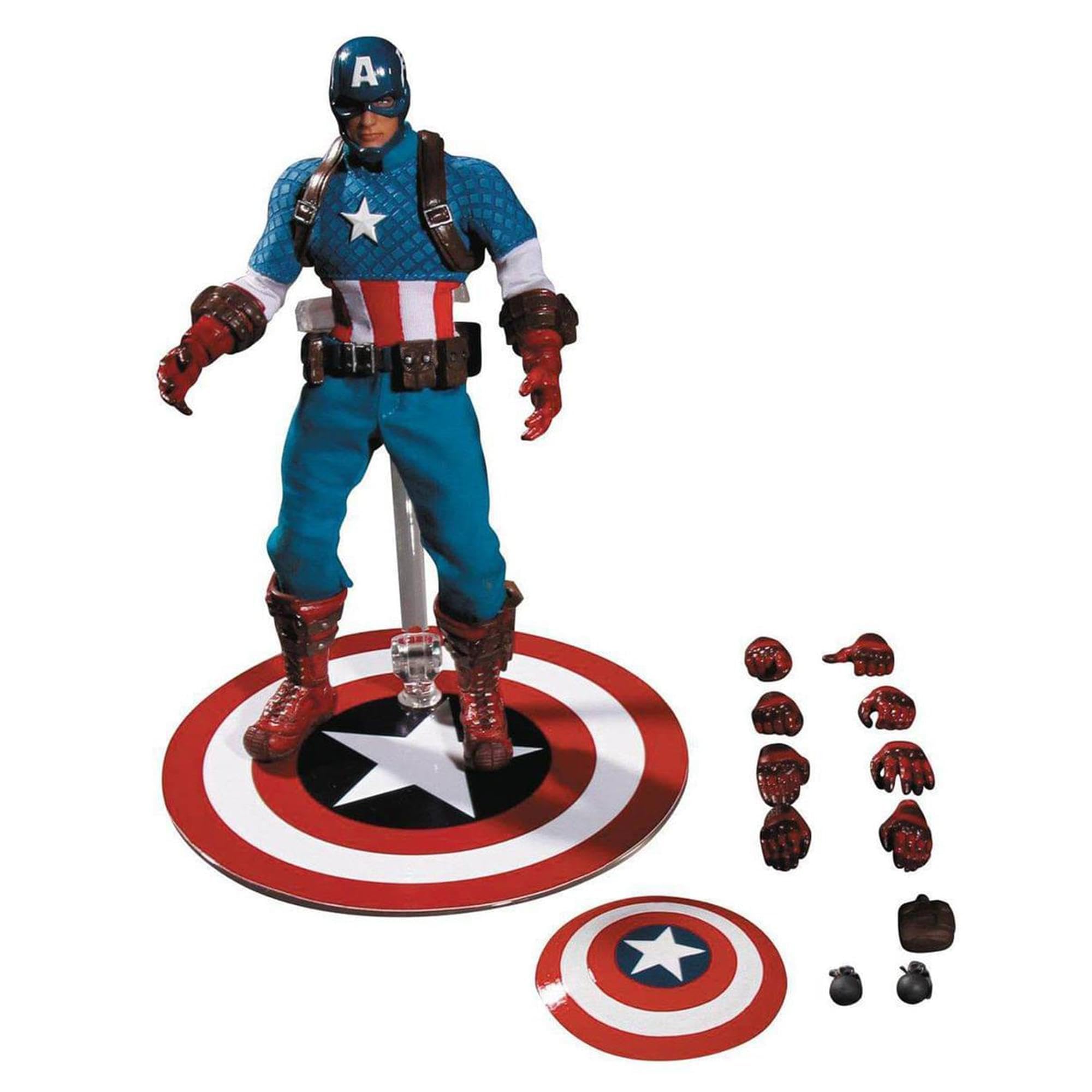 Mezco Toyz ONE:12 Collective: Captain America Action Figure