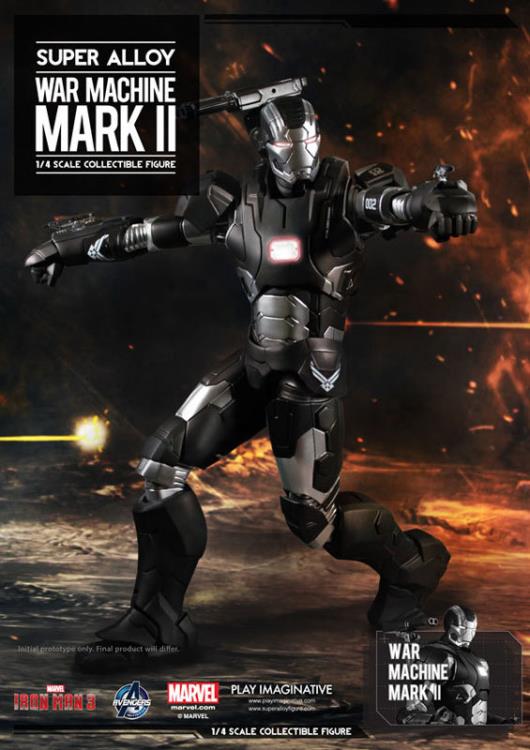 Play Imaginative 1/4 Iron Man 3 War Machine Scale Figure