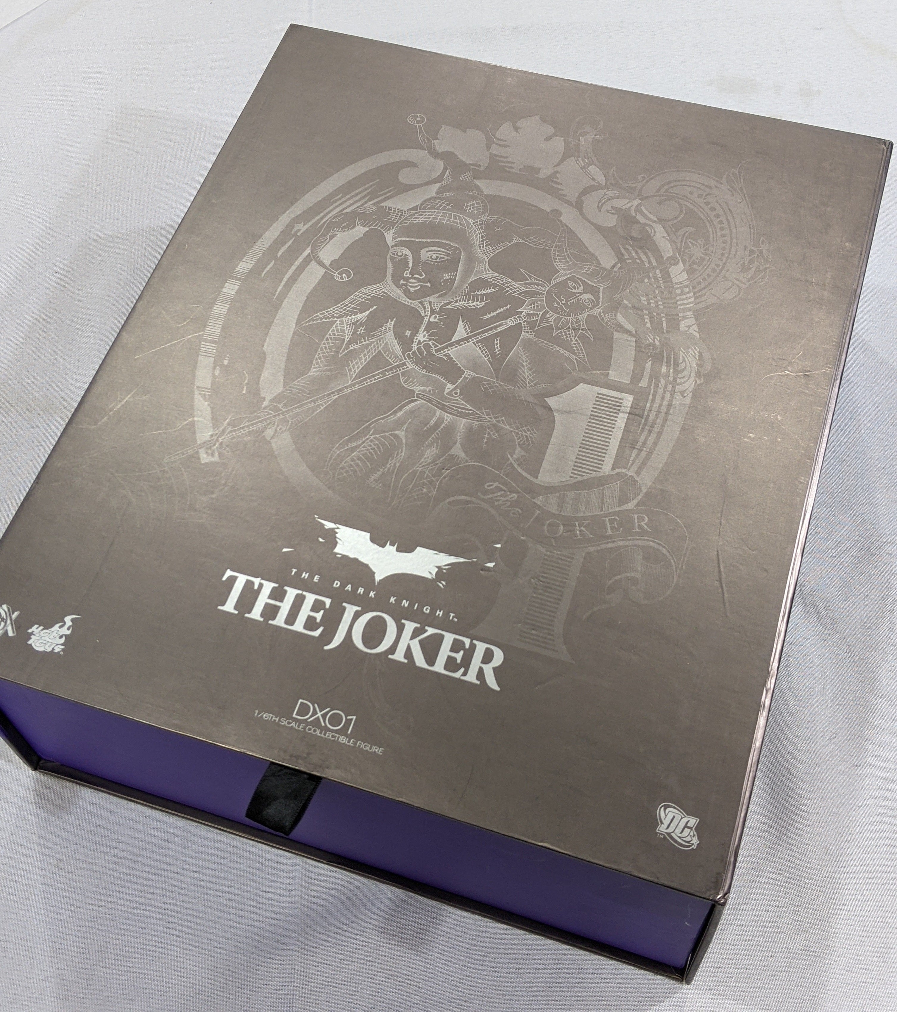 Hot Toys 1/6 The Dark Knight The Joker Movie Masterpiece Sixth Scale Figure DX01 *Open Box*