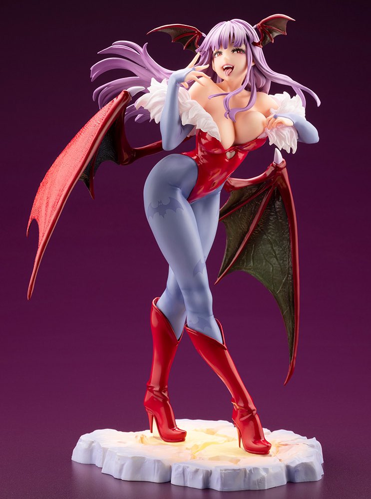 Kotobukiya Bishoujo Darkstalkers Morrigan (Lilith Color) Limited Edition Figure Statue Exclusive