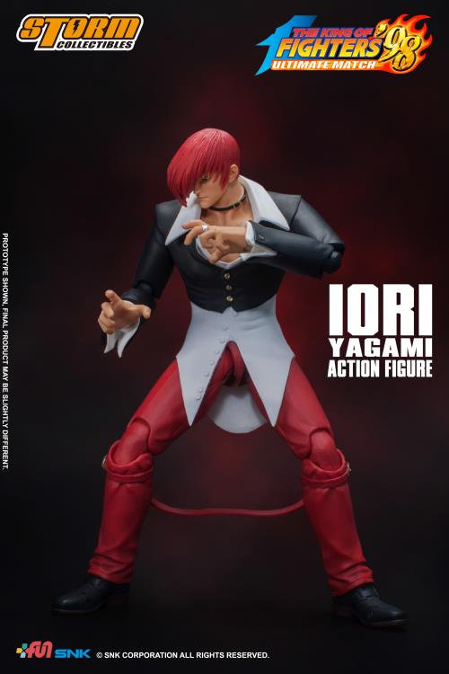 The King Of Fighters Figures Iori Yagami Anime Figures Kyo