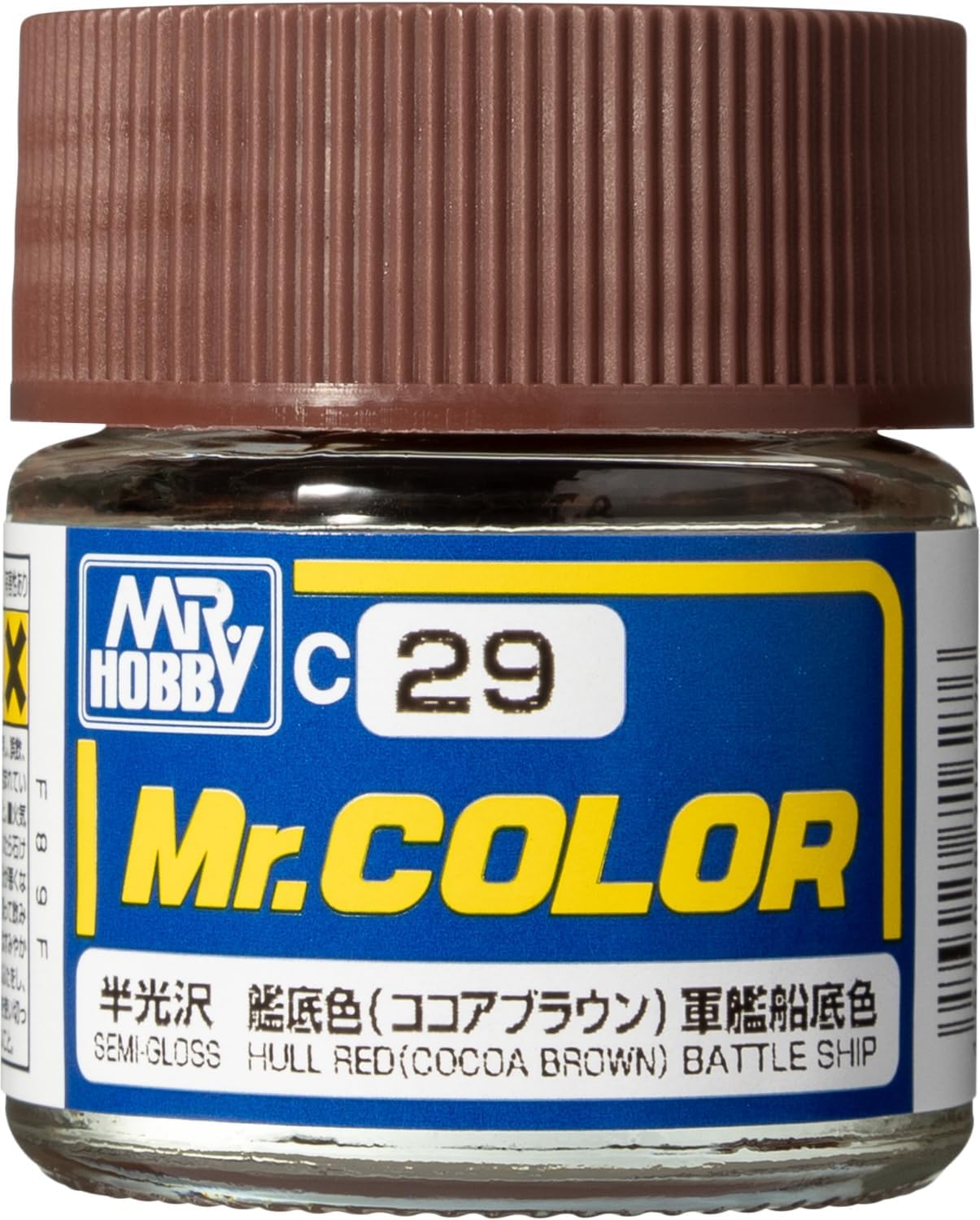 Mr. Hobby Mr. Color C29 Semi-Gloss Hull Red 10ml Bottle