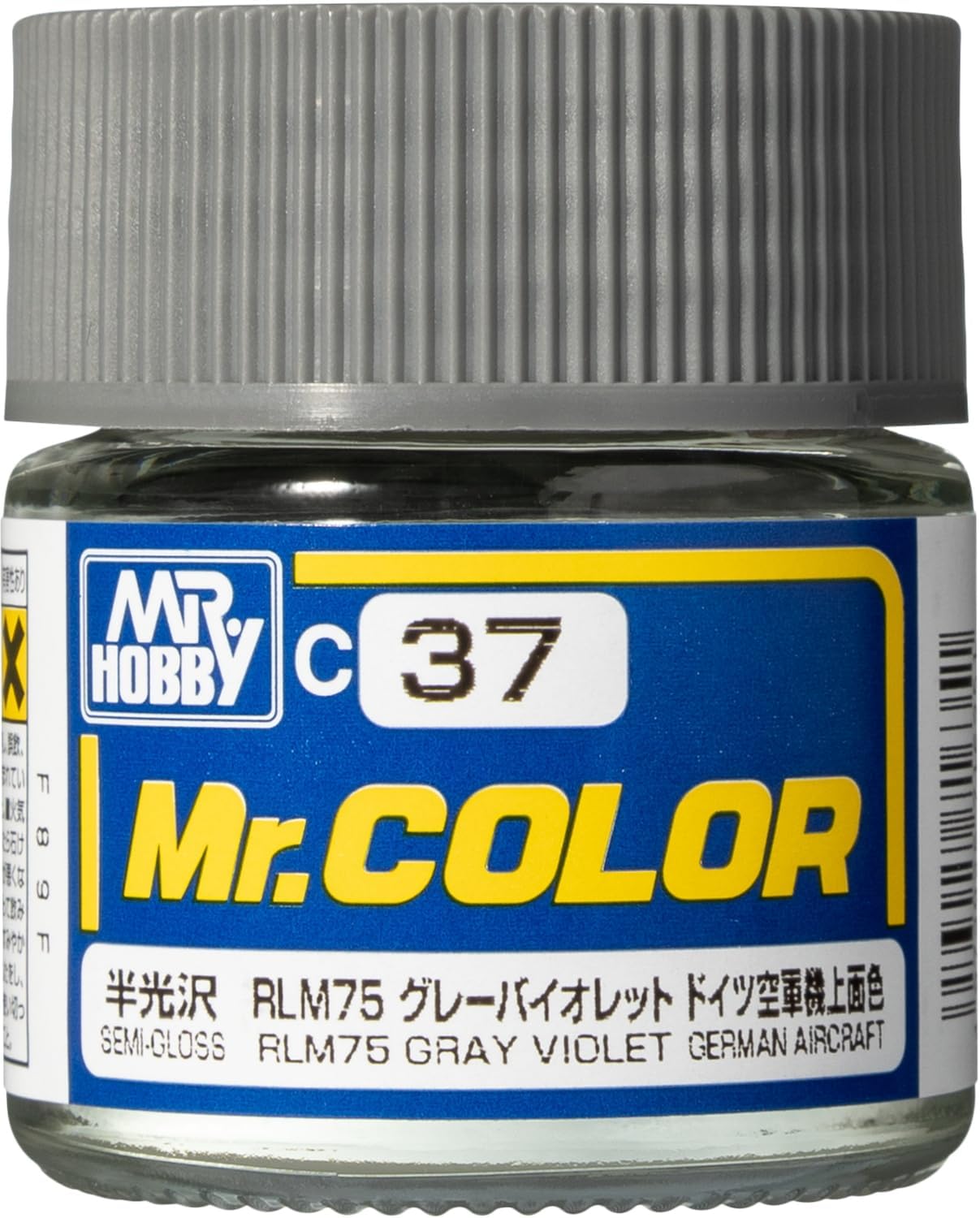 Mr. Hobby Mr. Color C37 Semi-Gloss RLM75 Gray Violet 10ml Bottle