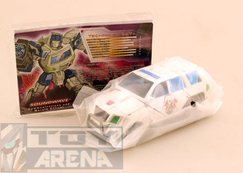 Botcon 2012 Transformers Exclusive Shattered Glass Soundwave Invasion