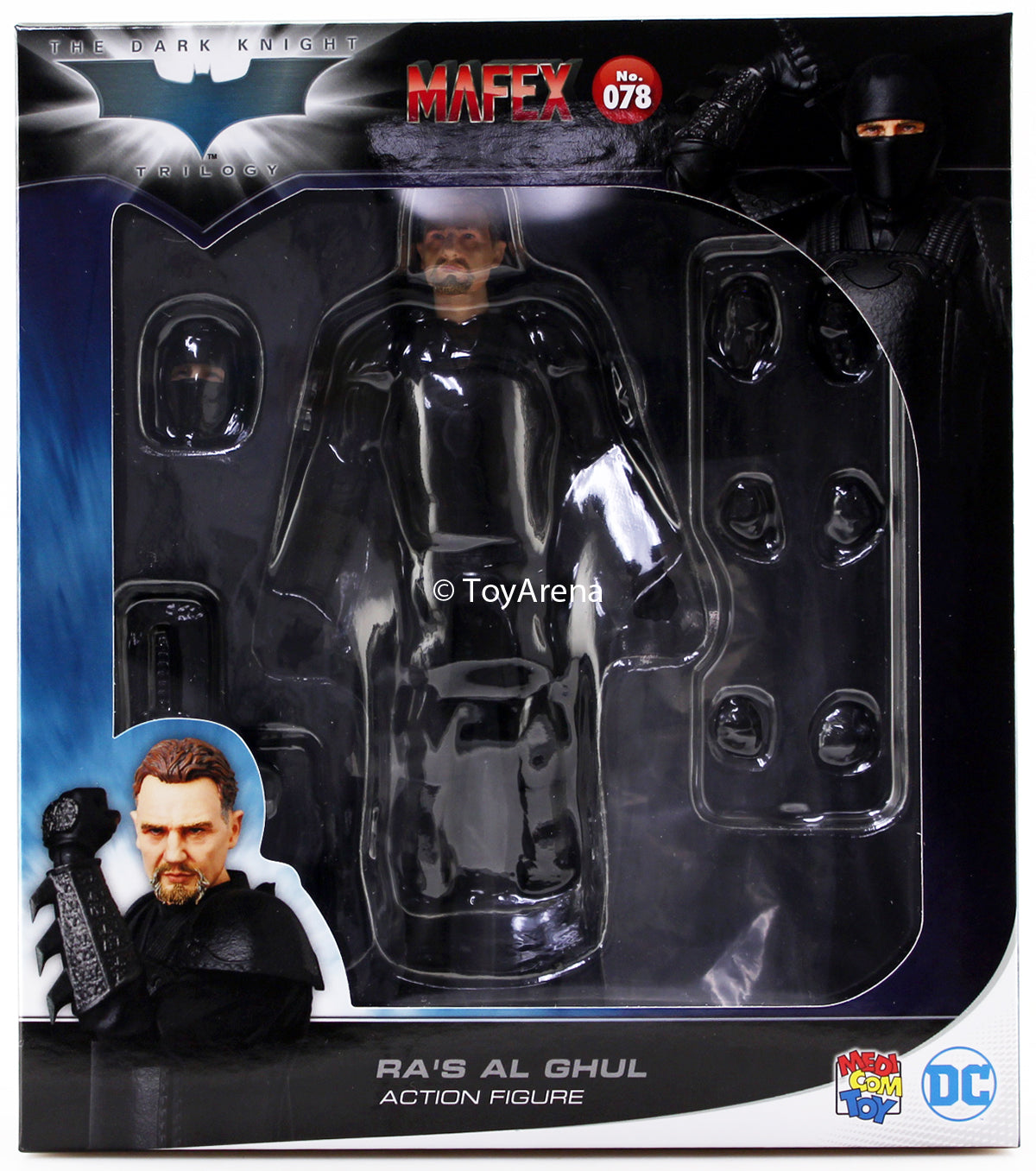 Mafex No. 078 Batman The Dark Knight Trilogy Ra's Al Ghul Action Figure Medicom