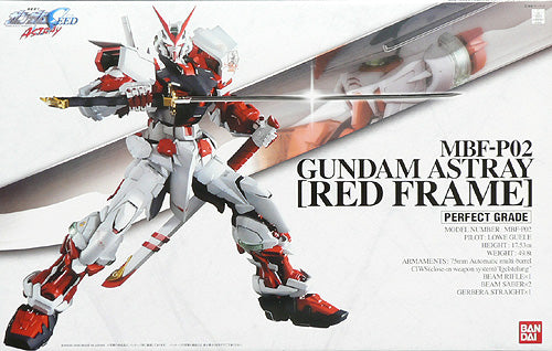Gundam 1/60 PG Seed Astray MBF-P02 Astray Red Frame Model Kit