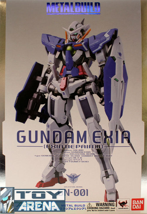 Gundam Metal Build Gundam 00 Gundam Exia / Gundam Exia Repair III Figure