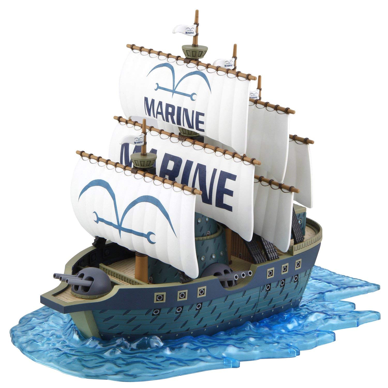 Bandai One Piece Grand Ship Collection #07 Marine Warship Model Kit
