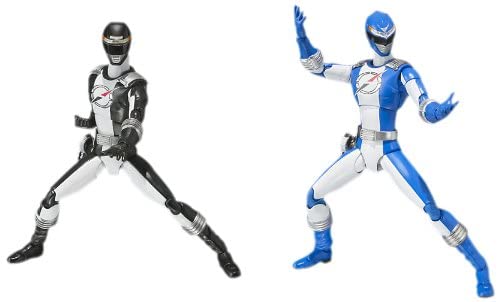 S.H. Figuarts Power Rangers Operation Overdrive Blue & Black Rangers (2 Pack)