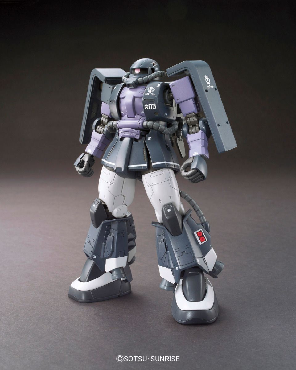 Gundam 1/144 HG #003 The Origin Zaku II MS-06R-1A High Mobility Type [Gaia/ Mash Ver] Model Kit 4