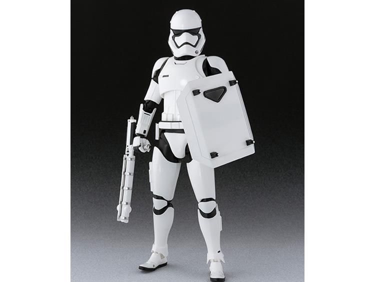 S.H. Figuarts First Order Stormtrooper (Shield & Baton) (First Order Riot  Trooper) Star Wars The Force Awakens Action Figure