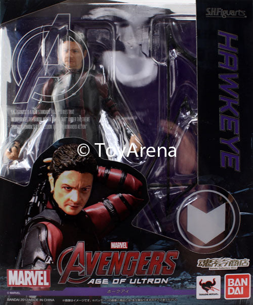 S.H. Figuarts Marvel Hawkeye (Clint Barton) Avengers Age of Ultron Action Figure