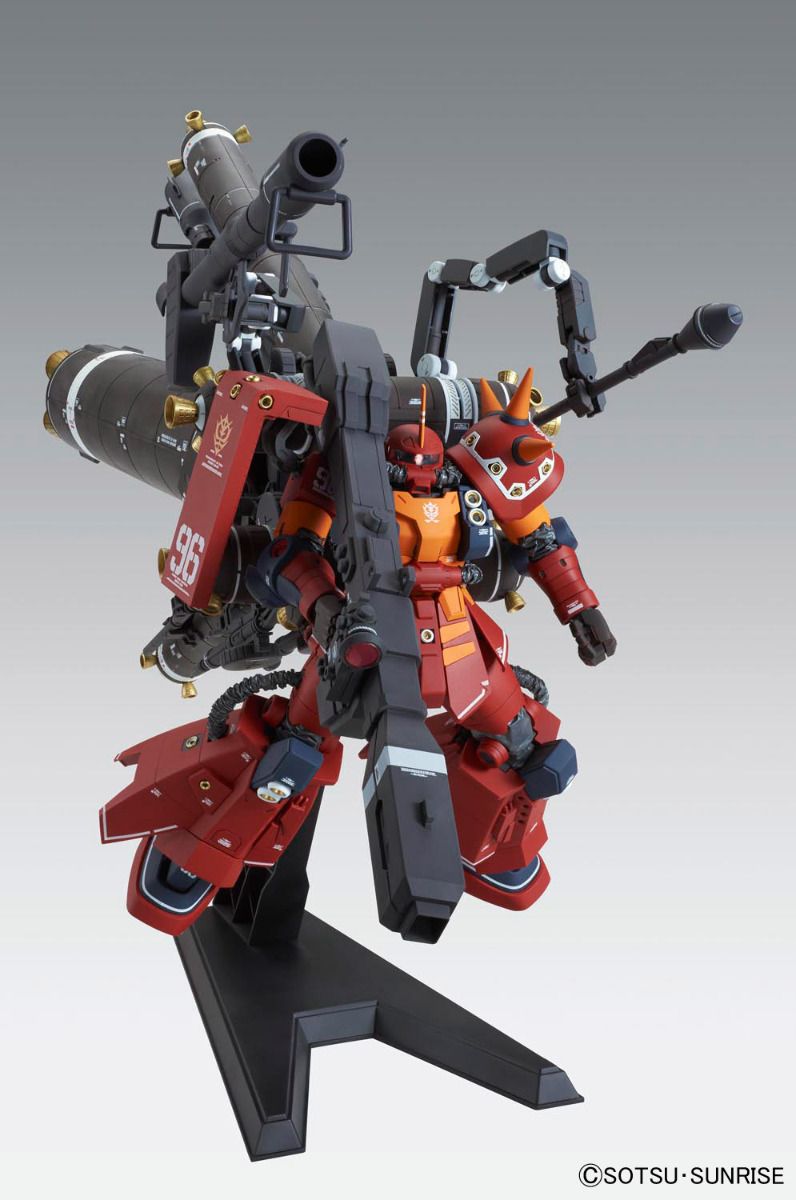 Gundam 1/100 MG Gundam Thunderbolt High Mobility Type Zaku "Psycho Zaku" Ver. KA. Model Kit 3