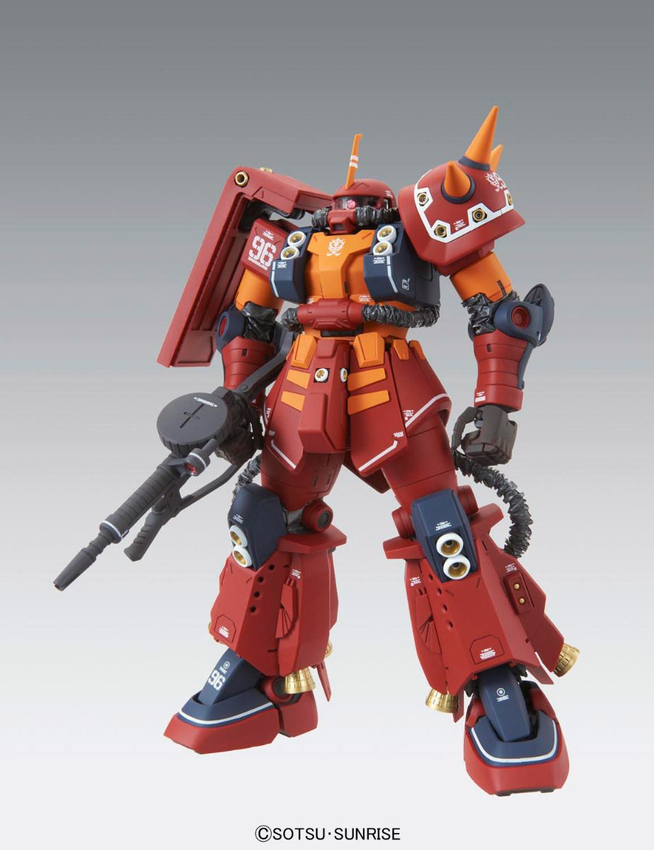 Gundam 1/100 MG Gundam Thunderbolt High Mobility Type Zaku "Psycho Zaku" Ver. KA. Model Kit 7