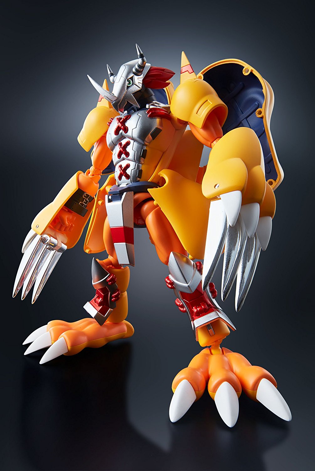 Digivolving Spirits 01 Agumon Wargreymon Digimon Adventure Action Figure