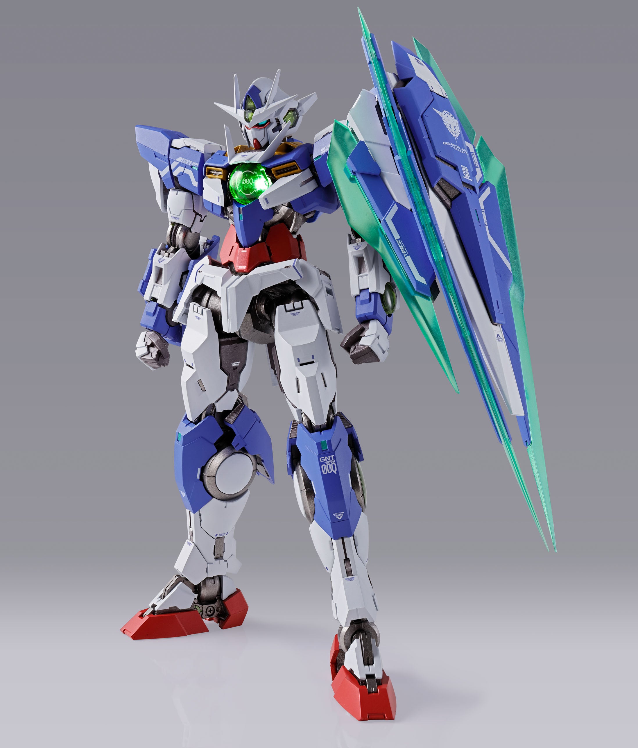 Gundam Metal Build Gundam 00 Qan[t] (Quanta) Action Figure