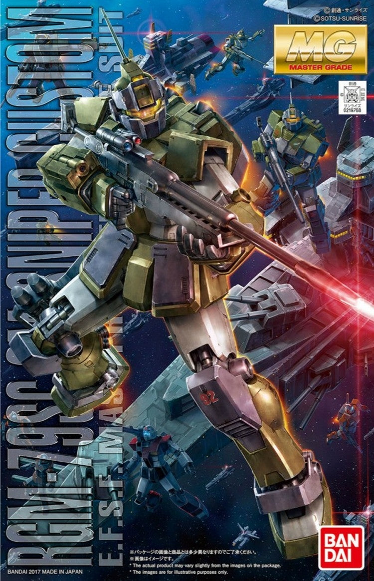 Gundam 1/100 MG GM Sniper Custom Mobile Suit MSV Model Kit