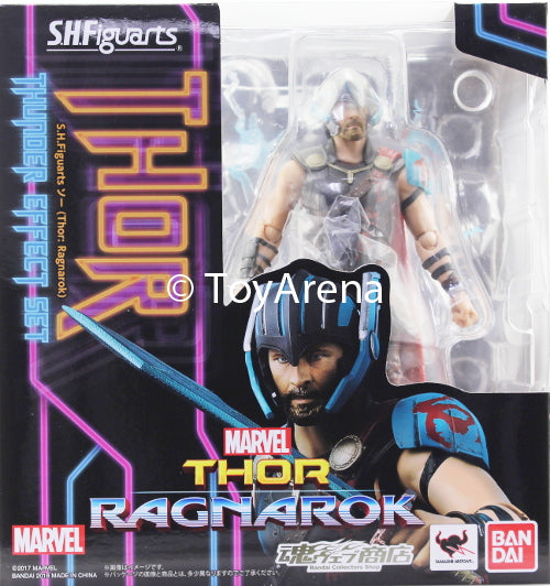 S.H. Figuarts Marvel Thor Thunder Effect Set Thor: Ragnarok Action Figure
