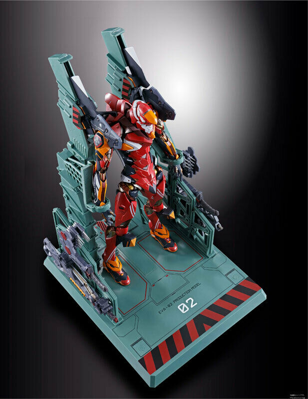 Metal Build Evangelion EVA-02 Production Model Type Neon Genesis Action Figure