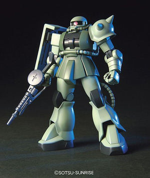 Gundam 1/144 #040 HGUC MS-06 Zaku II Mass Production Type Model Kit 2