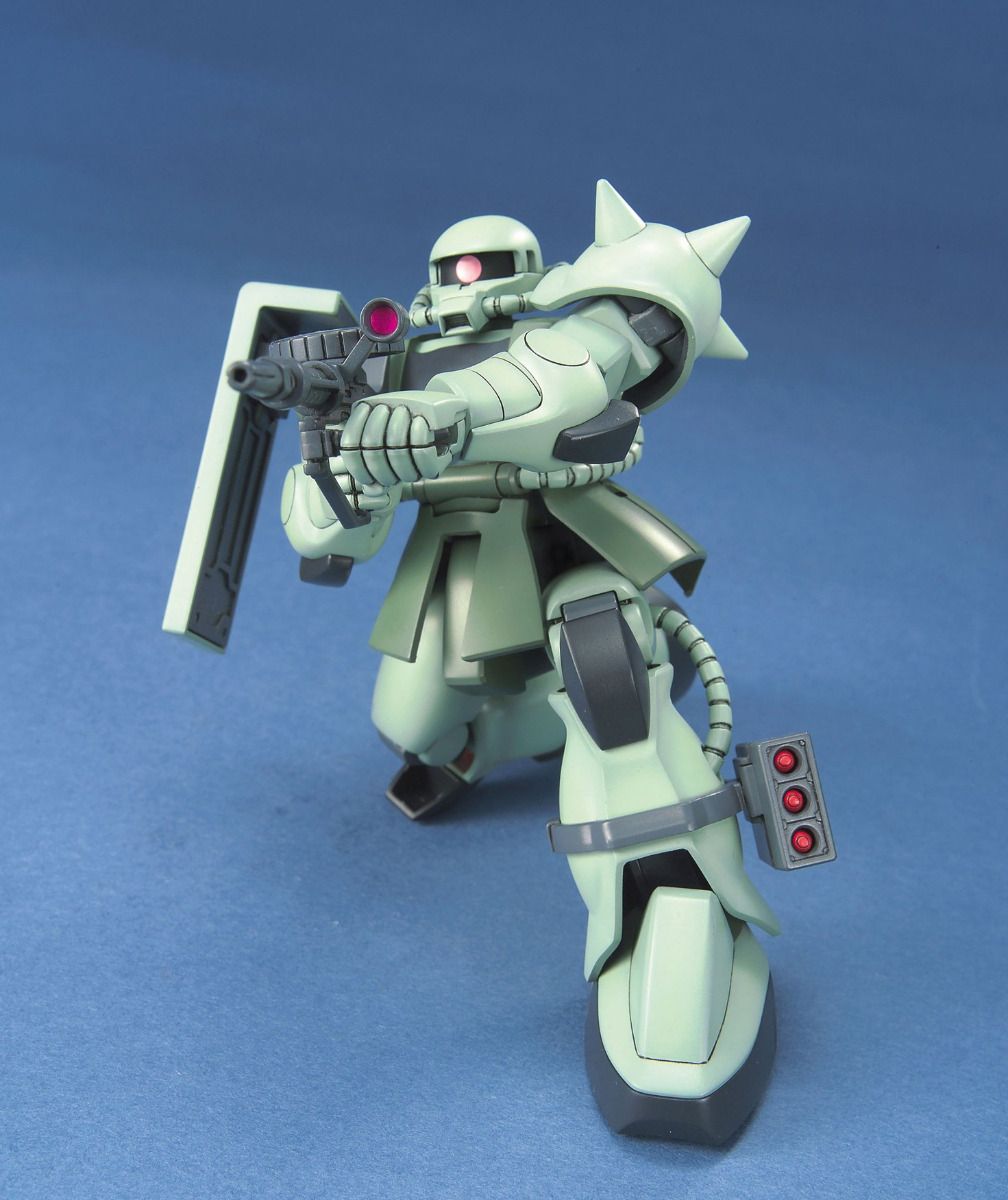 Gundam 1/144 #040 HGUC MS-06 Zaku II Mass Production Type Model Kit 3