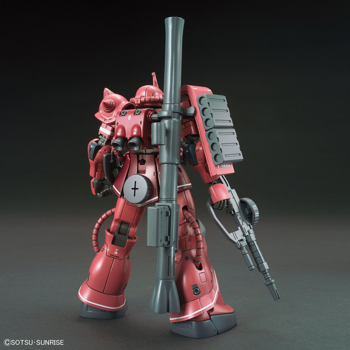 Gundam 1/144 HG The Origin #024 MS-06S Zaku II Red Comet Ver. Model Kit