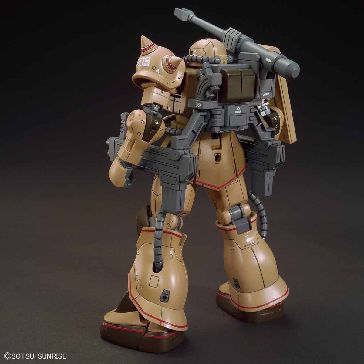 Gundam 1/144 HG The Origin #019 MS‑06CK Zaku Half Cannon