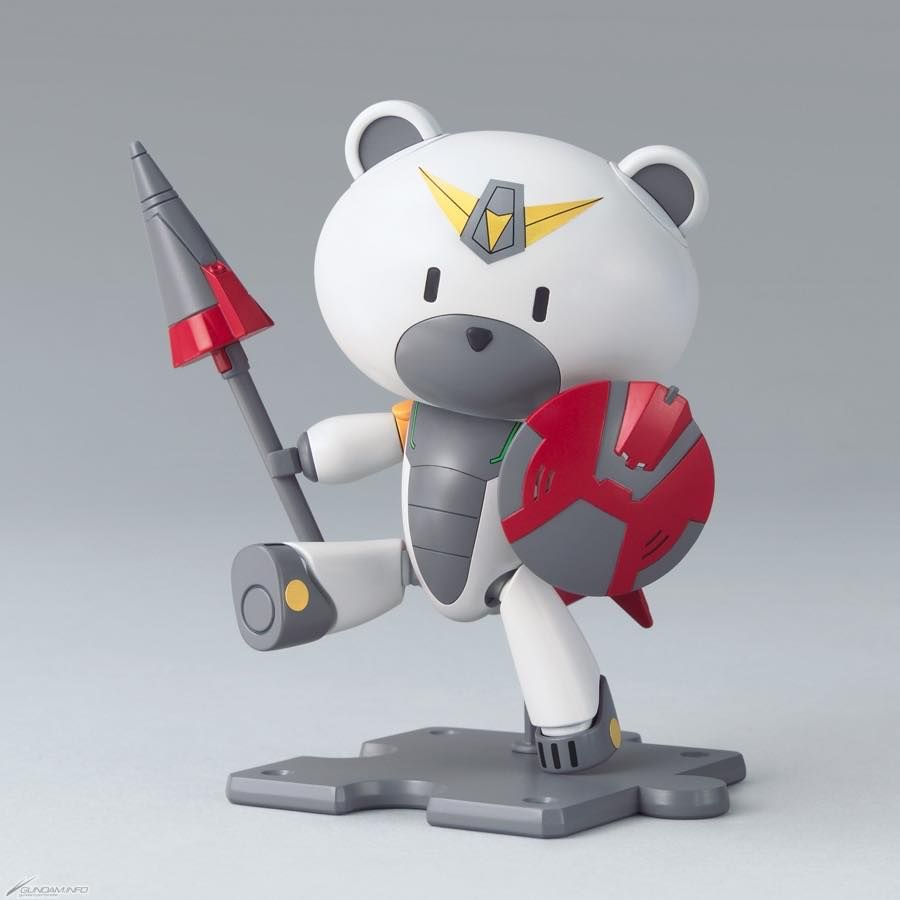 Gundam HGPG Petit'Gguy #23 Beargguy Petit'Gguy Justi'gguy Build Divers Bear Guy Model Kit