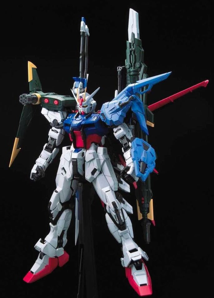 Gundam 1/60 PG Seed GAT-X105+AQM/E-YM1 Perfect Strike Gundam Model Kit