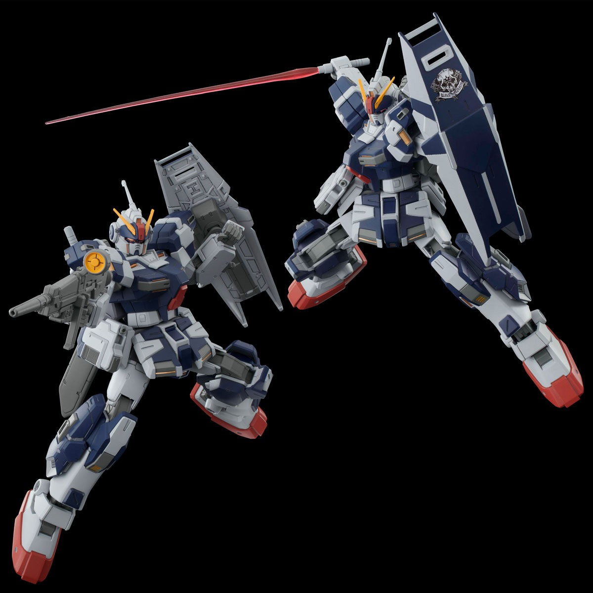 Gundam 1/144 HGUC Mobile Suit Gundam Side Story Mising Link RX-80PR-2 Pale Rider Cavalry Model Kit Exclusive
